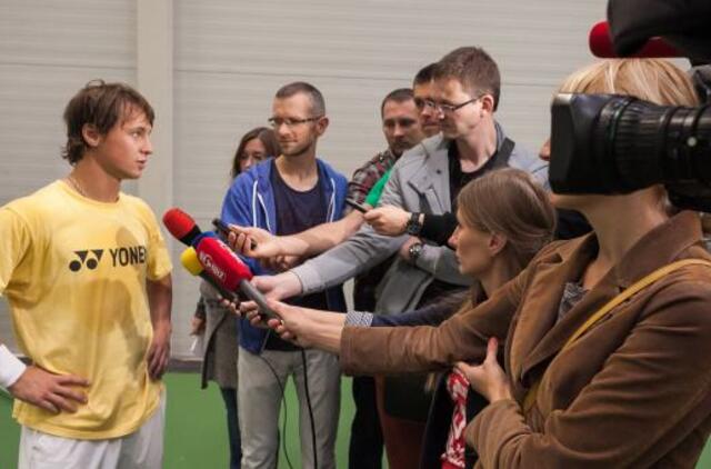 Lietuvos vyrų teniso rinktinė Sarajeve sieks istorinės pergalės