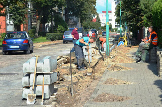 Palanga rekonstruoja rekordiškai daug gatvių