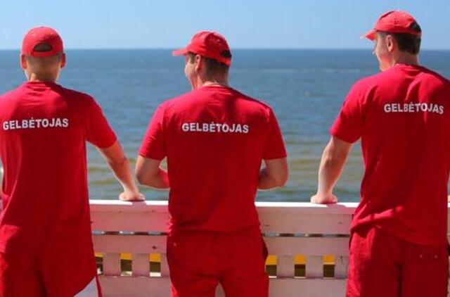 Palangoje gelbėtojai baigė sėkmingą kurortinį sezoną