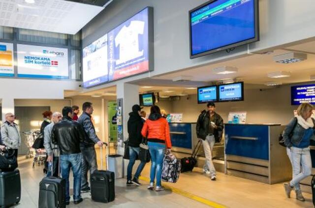 Palangos oro uoste uždarytas banko skyrius