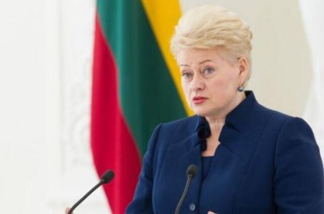 Prezidentė: Lietuva negali sau leisti turėti daugiausia prokurorų ES