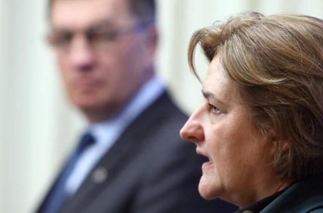 Seimo Pirmininkė: sankcijos Rusijai neveikia