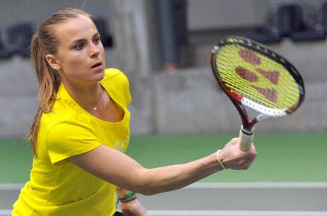 Tenisininkė Lina Stančiūtė WTA reitinge pakilo į 601-ąją vietą