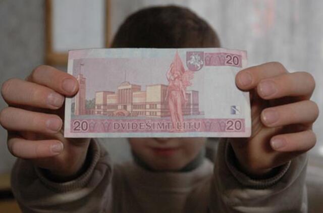 Verslumas vaikų egoistais nepadarys?