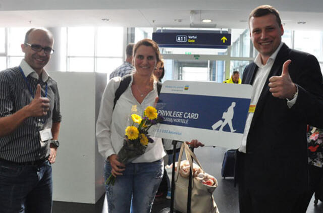 Vilniaus oro uoste šiemet jau aptarnauti du milijonai keleivių