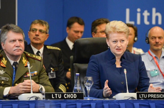 Vilniuje tęsiasi NATO karinio komiteto konferencija