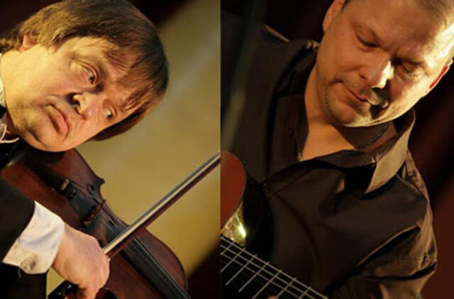 Aurelijus Globys ir Zbignev Levicki: "Amžiaus dvikova: smuikas ir gitara"