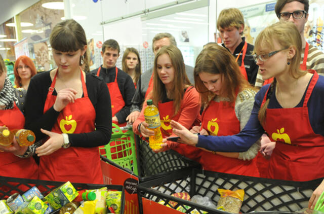 Klaipėdiečius kviečia "Maisto banko“ akcija