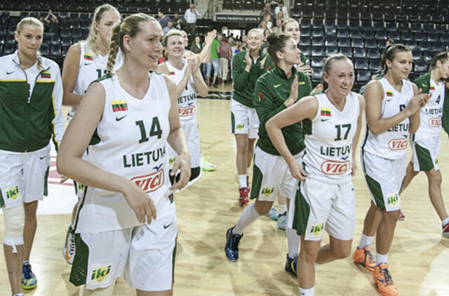 Lietuvos moterų krepšinio rinktinė pasaulio reitinge nukrito į 25-ąją vietą