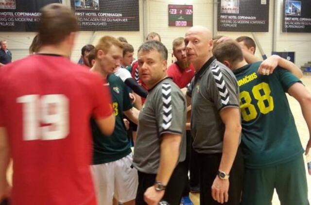 Lietuvos rankininkai garbingai kovėsi su pasaulio vicečempionais