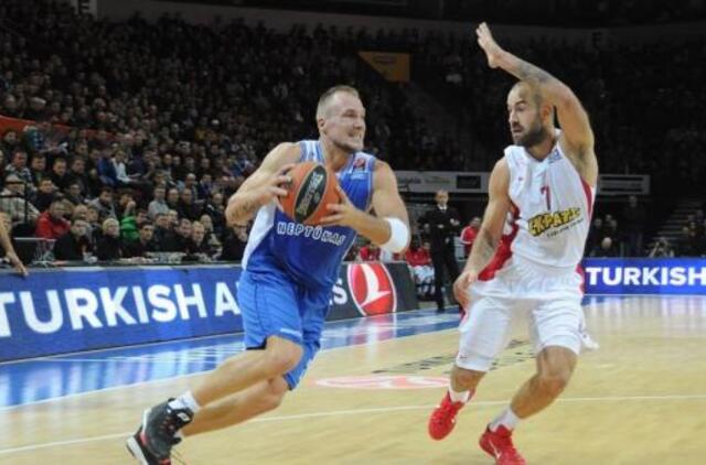 "Neptūnas" tik po pratęsimo nusileido "Olympiacos"