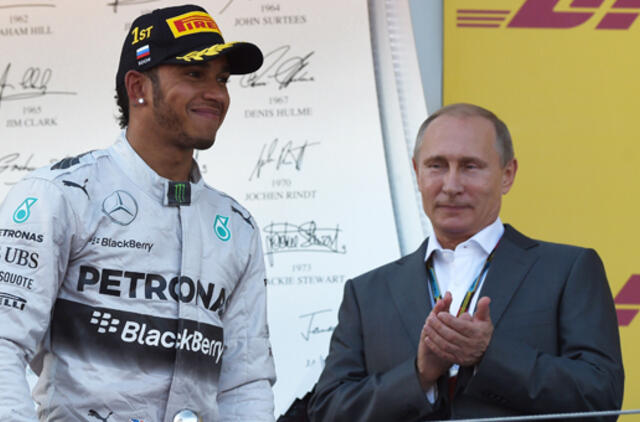 Pirmą kartą Sočyje surengtas "Formulės-1" lenktynes laimėjo britas Luisas Hamiltonas