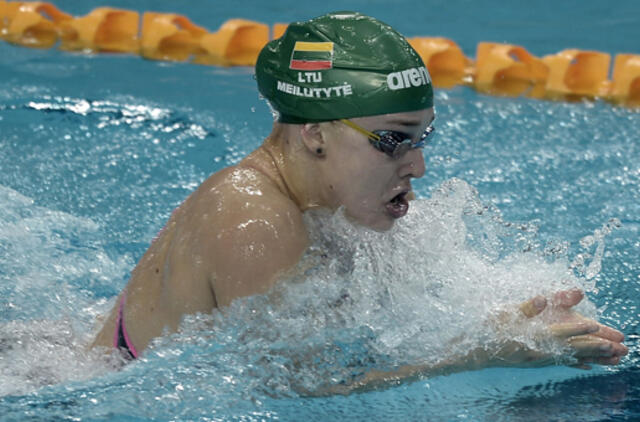 Plaukikė Rūta Meilutytė pasaulio taurės varžybose Japonijoje - antra