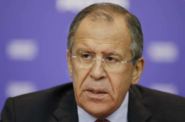 Sergejus Lavrovas: JAV ir Rusijos santykių atšalimas užsitęs