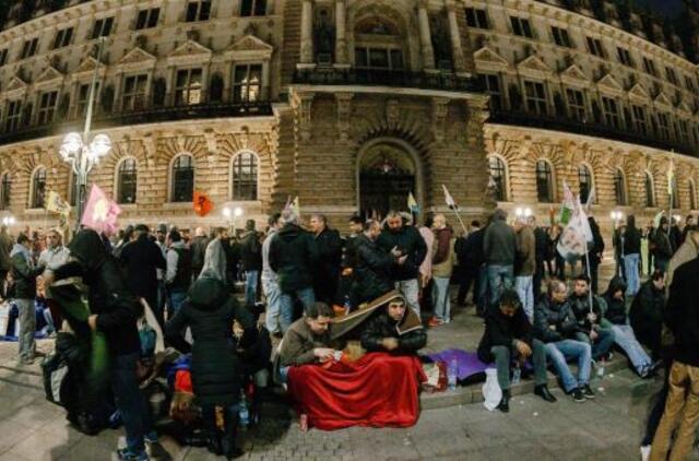 Vokietijoje sukilo kurdai, yra sužeistų