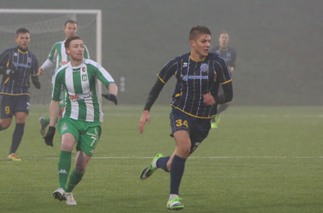 A lygoje - užtikrinta "Žalgirio" futbolininkų pergalė