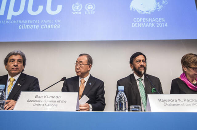 IPCC: žmonija iki 2100 metų turi visiškai sustabdyti šiltnamio efektą sukeliančių dujų išmetimą