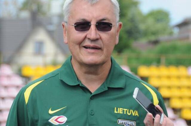 Lietuvos krepšinio rinktinės strategas Jonas Kazlauskas šiandien švenčia jubiliejų