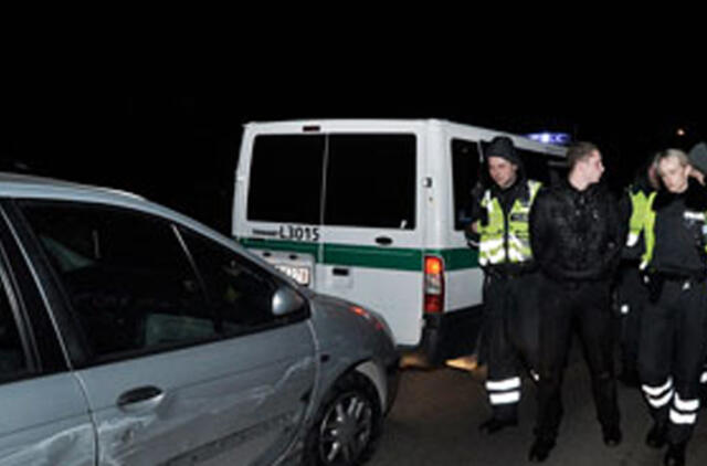 Neblaivus vairuotojas bėgo nuo policijos