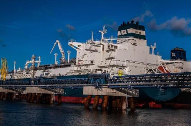 Patiektos pirmosios dujos iš SGD terminalo