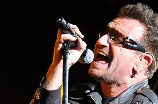 Per incidentą U2 vokalistas Bono nukentėjo labiau nei iki šiol skelbta