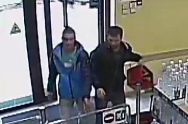 Policija prašo atpažinti įtariamuosius
