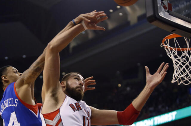 "Raptors" klubas NBA čempionate šventė pergalę 32 taškų skirtumu