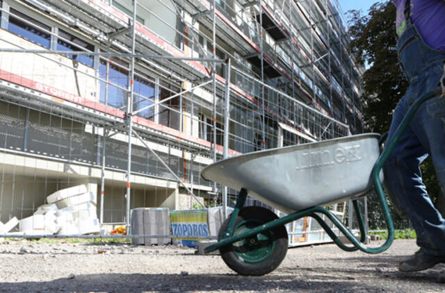 Renovacija per metus pabrango penktadaliu