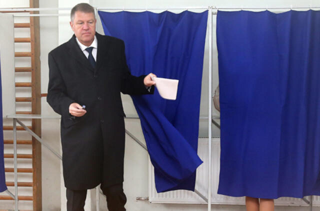 Rumunijoje prasidėjo prezidento rinkimai