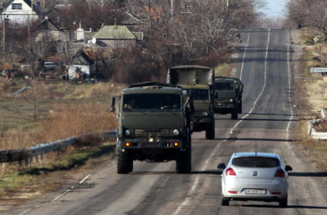 Rusija Rytų Ukrainai siųs statybinių medžiagų