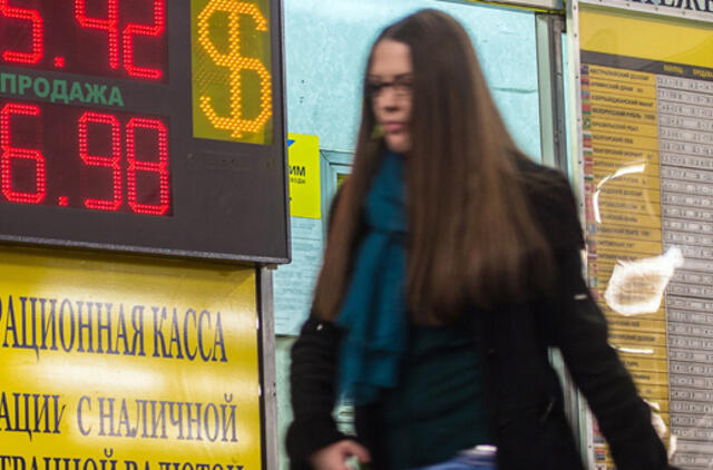 Rusijos finansų ministerija: šalyje 2014 metais infliacijos lygis gali siekti 9,2 proc.