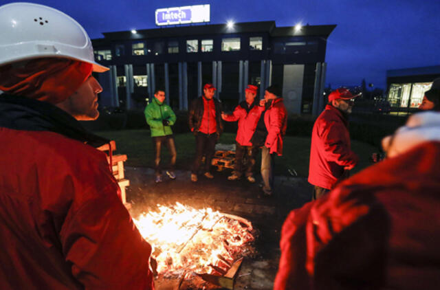 Belgijoje prasidėjo visuotinis streikas prieš griežto taupymo politiką