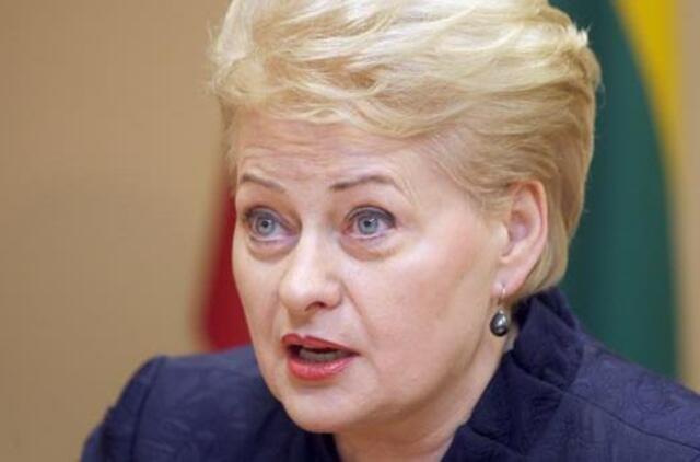 Dalia Grybauskaitė išversta iš sosto