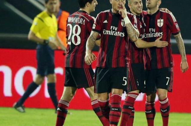 Draugiškose futbolo rungtynėse "AC Milan" nugalėjo "Real" ekipą