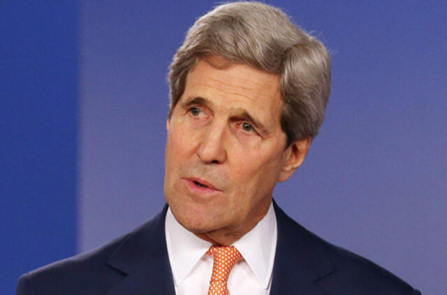 Džonas Keris: JAV siekia mažinti įtampą dėl JT siūlomų nutarimų Izraelio-Palestinos konfliktui baigti