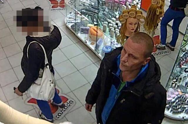 Ieškoma vyro, įtariamo plaukų tiesintuvo vagyste