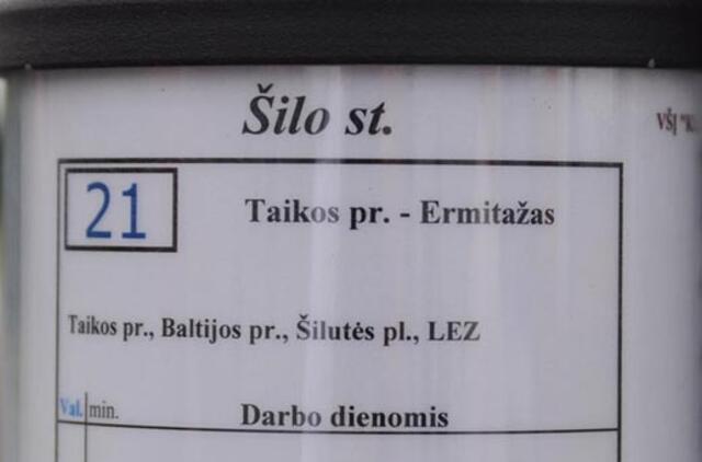 Jakiškiams - gera transportininkų žinia