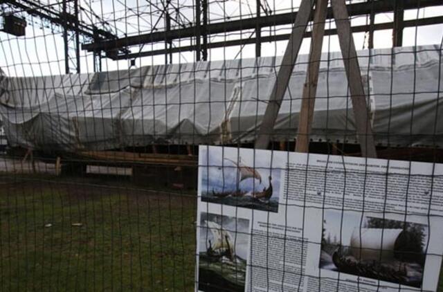 Laivo apdailai prašo miesto pinigų