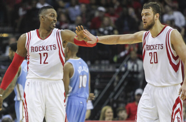 "Rockets" su Donatu Motiejūnu vienu tašku pralaimėjo "Wizards" ekipai