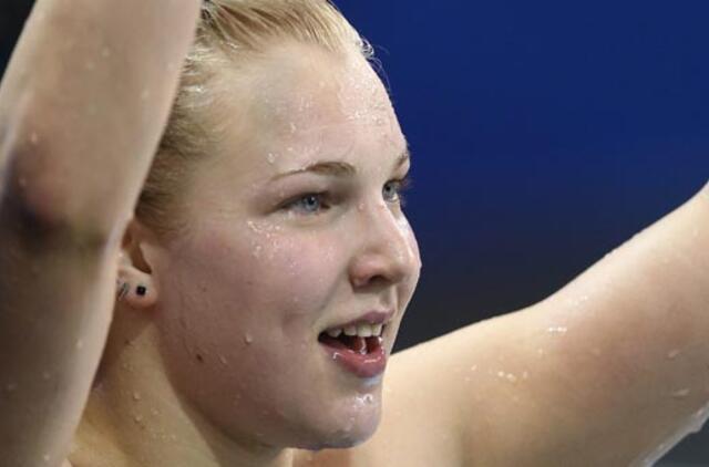 Rūta Meilutytė 50 m plaukimo laisvuoju stiliumi rungtyje nestartavo
