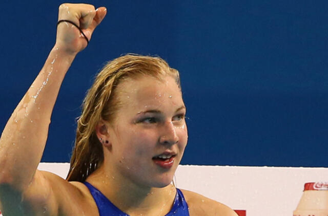 Rūta Meilutytė pasaulio čempionate iškopė į 100 m plaukimo krūtine pusfinalį