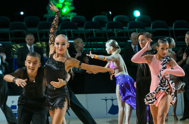 Šokėjai Vaidotas Lacitis ir Veronika Golodneva triumfavo varžybose Vilniuje