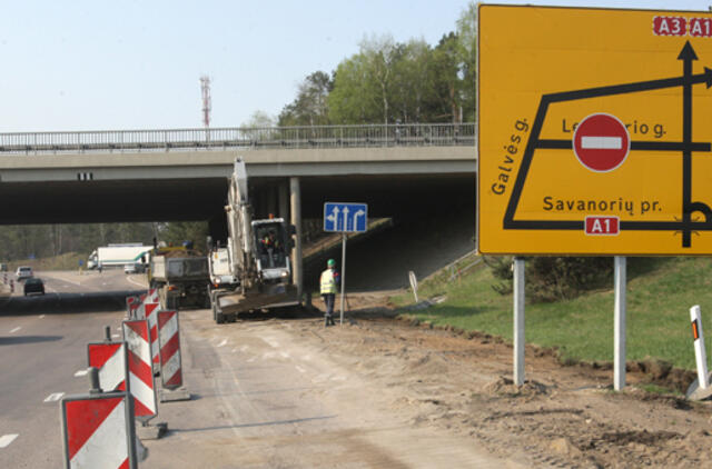 Vilniaus vakarinis aplinkkelis bus statomas tik ES lėšomis