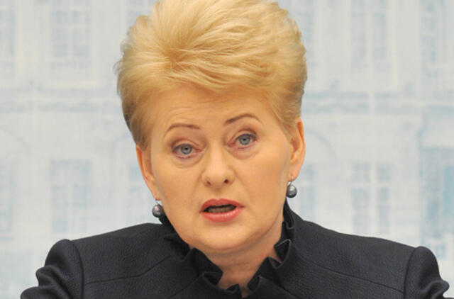 Dalia Grybauskaitė: mūsų laisvę išsaugojo mūsų vienybė