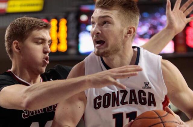 Domantas Sabonis NCAA čempionate pelnė 18 taškų ir atkovojo 12 kamuolių