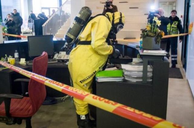 Į naujienų portalo "Delfi" redakciją atsiųstame pakete pavojingų bakterijų nebuvo