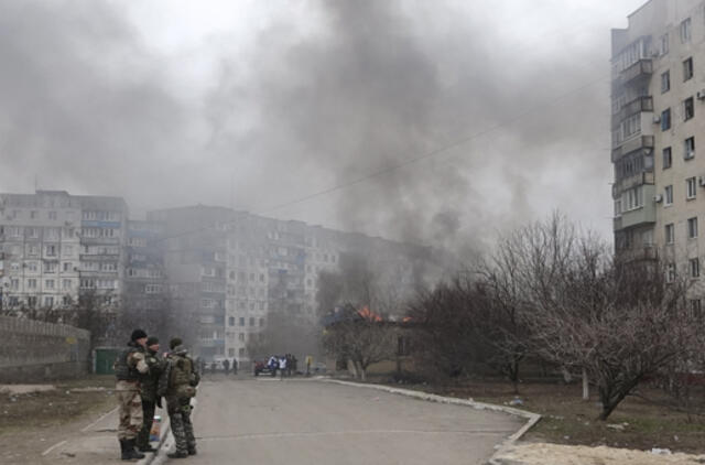 Mariupolyje žuvo 15 civilių, sužeisti 46 žmonės