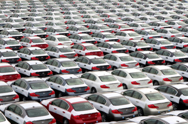 Naujų automobilių pardavimas Britanijoje - geriausias per pastaruosius dešimt metų