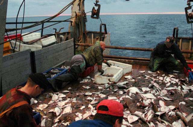 Naujus metus žvejai pradėjo be kvotų