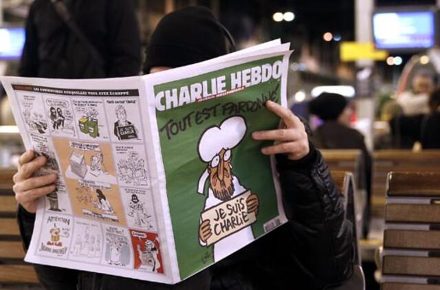 Prancūzija: visas "Charlie Hebdo" 3 milijonų tiražas išpirktas per valandą
